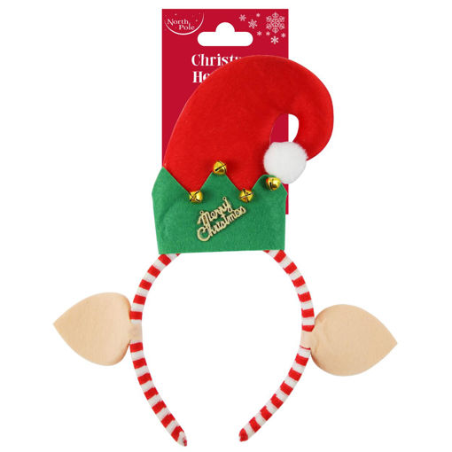 Picture of HEADBAND ELF RED